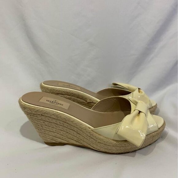 VALENTINO espadrille mules. Cream in colour. Size 38 (7.5). Excellent co… - Picture 3 of 10